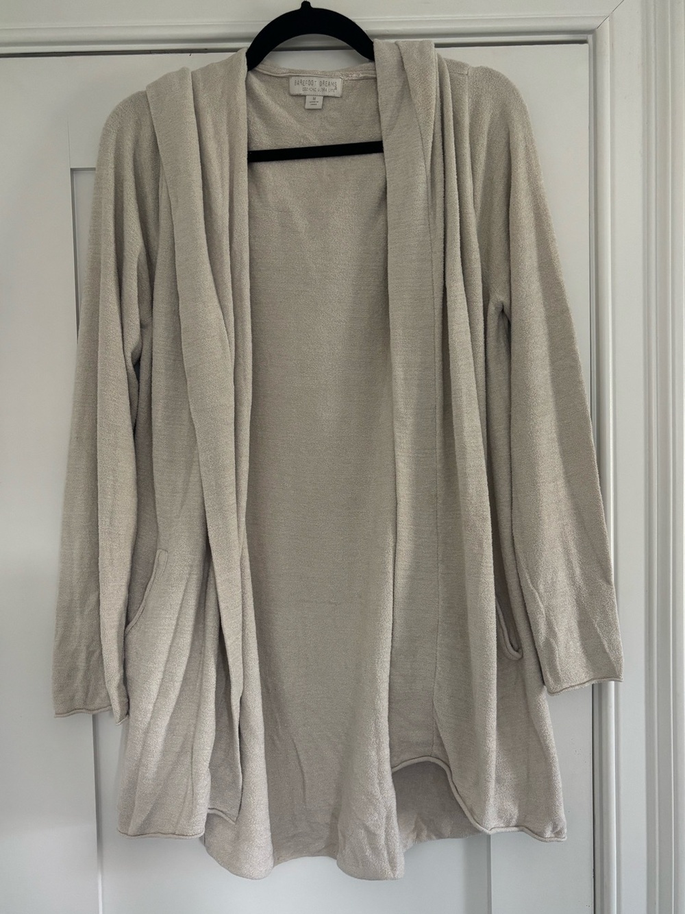 Barefoot Dreams CozyChic Ultra Lite Hooded Cardigan Size M